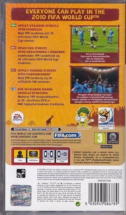 2010 FIFA World Cup South Africa - PSP Spil (B Grade) (Genbrug)